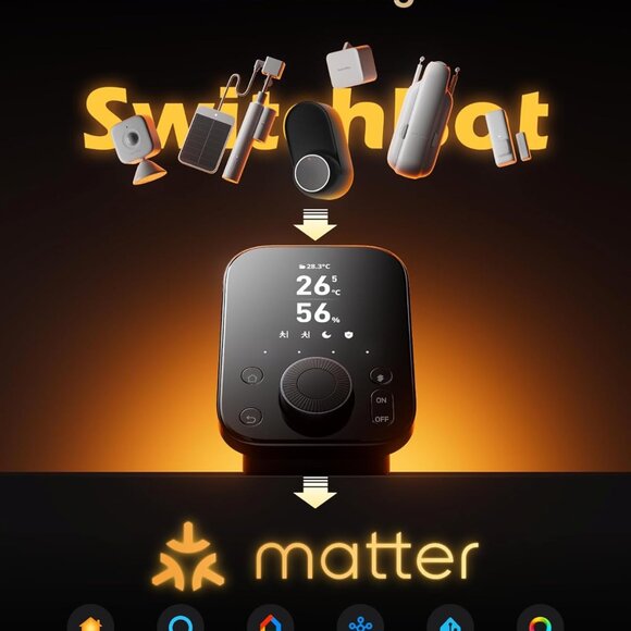 Hub 3 3rd Gen, Smart Home Hub with 2.4" IPS Screen & Knob Control, WiFi Thermome - Picture 9 of 9